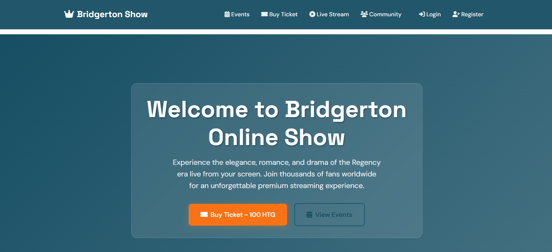 Bridgerton Online Show